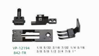 Bộ cự ly  2 kim cố định Brother 842 đủ size đủ cỡ