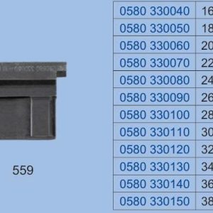 Thớt thùa tròn Durkopp 559 ( Strong H) các size