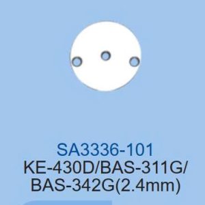 Xu mặt nguyệt đính bọ Brother KE 430D/BASS 311 2.4 mm Strong H (SA3336-101)